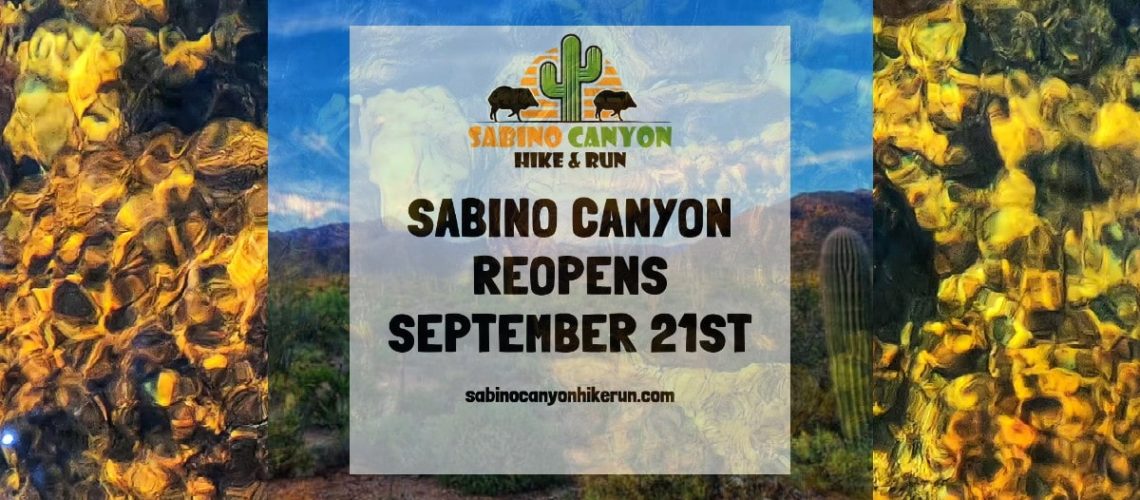Sabino Canyon Reopens